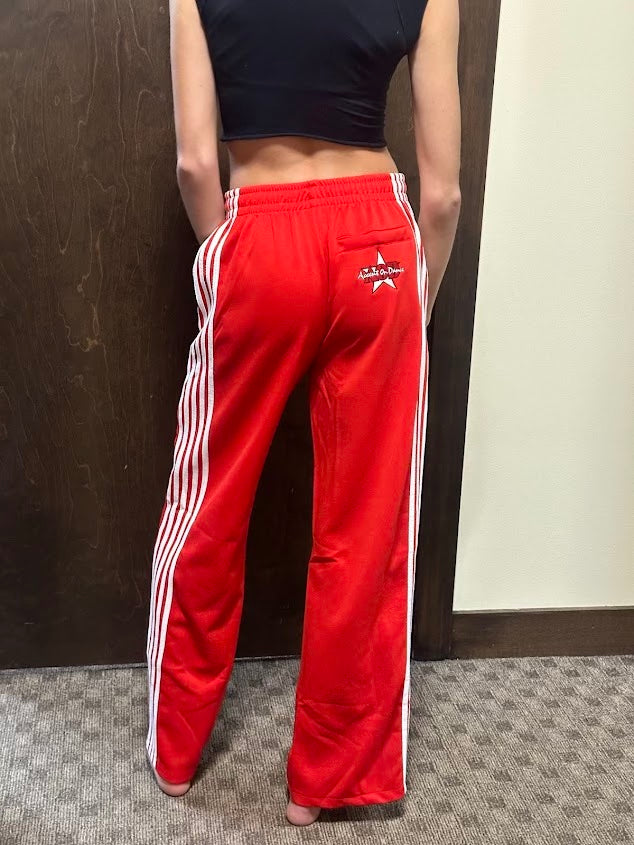 AOD Red Track Pants