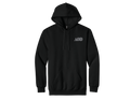 "NEW" Two-side Embroidered Black AOD Hoodie